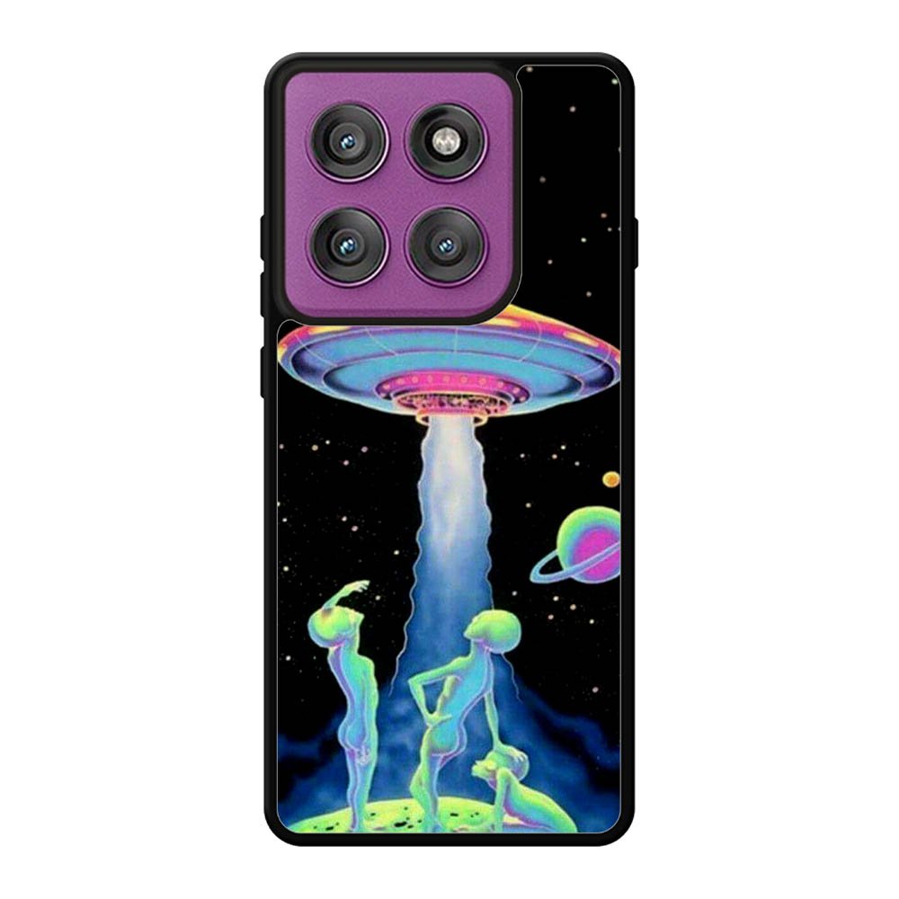 Aesthetic Alien Psychadelic Art Motorola Moto Edge 60 Pro Case OV10630