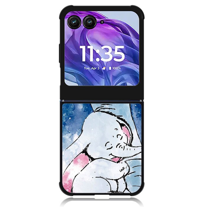 Dumbo and Mother Motorola Moto Razr Plus 2024 , Moto Razr+ 2024 Case OV10557