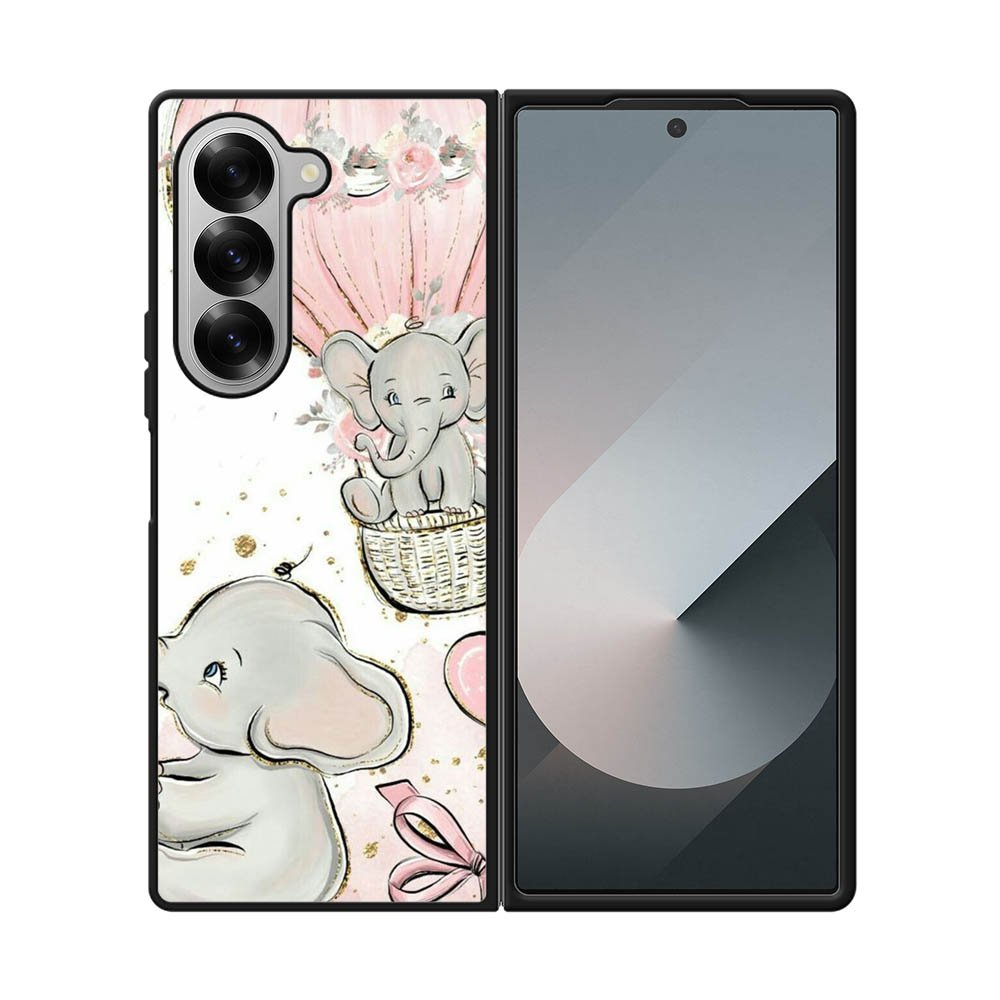 Dumbo Drawing Air Balloon Samsung Galaxy Z Fold 7 5G Case OV10558