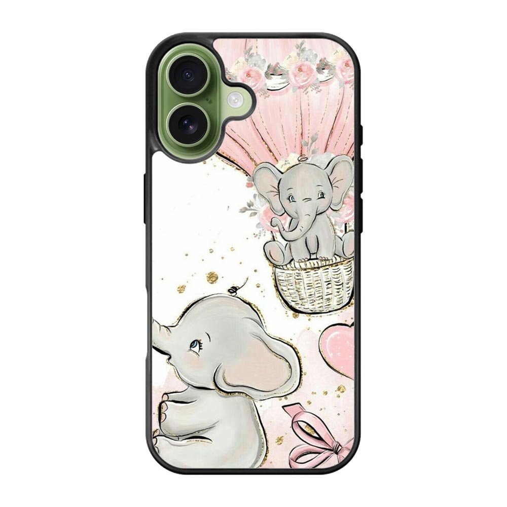 Dumbo Drawing Air Balloon iPhone 17 Case OV10558