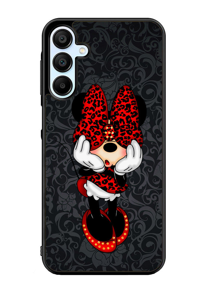 Leopard Minnie Mouse Samsung Galaxy A35 5G Case OV10616