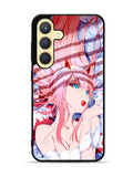Sakura Zero Two Darling Samsung Galaxy S25 Plus 5G , Samsung Galaxy S25+ 5G Case
