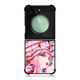 Sakura Zero Two Darling Samsung Galaxy Z Flip 6 Case