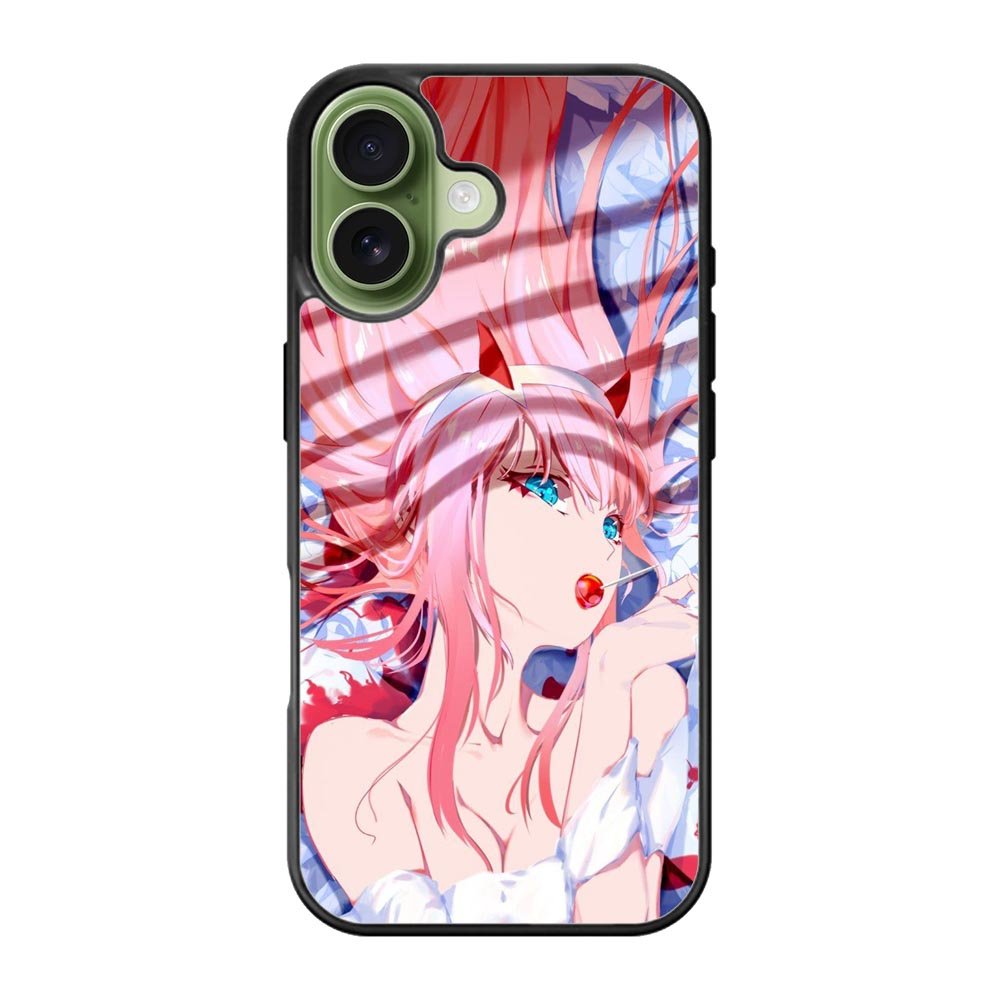 Sakura Zero Two Darling iPhone 17 Case