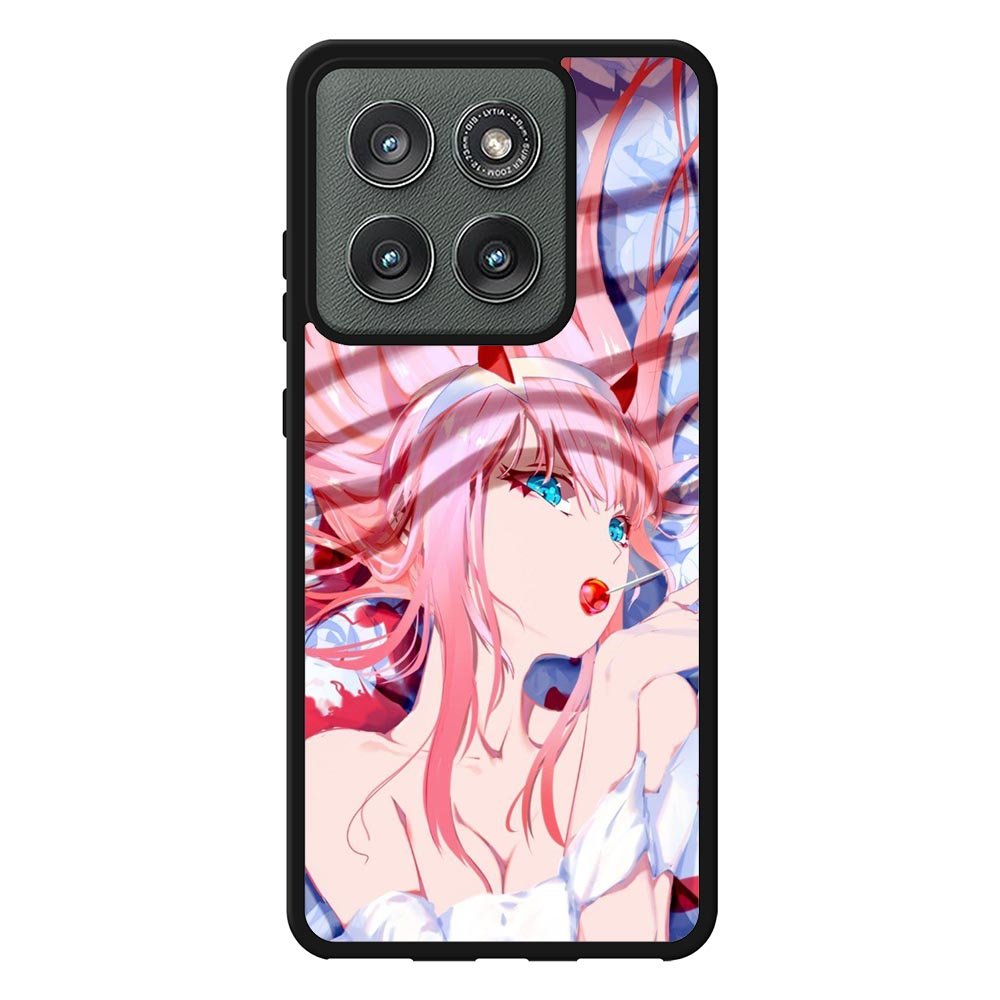 Sakura Zero Two Darling Motorola Moto Edge 2025 Case
