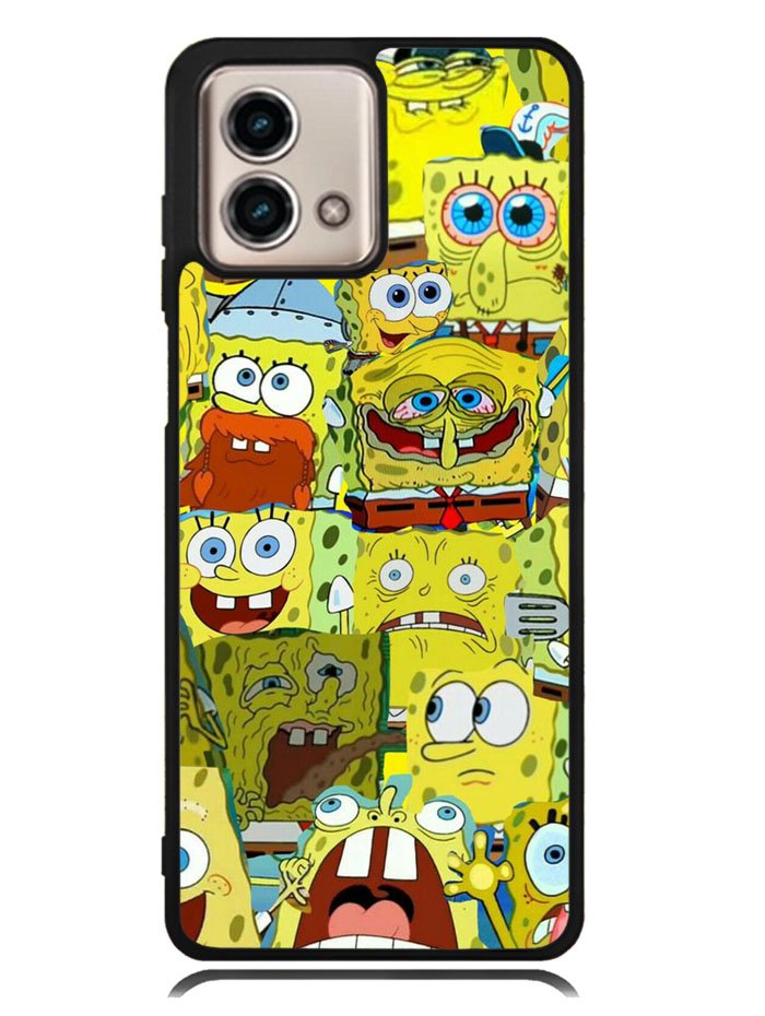 Spongebob Yellow Meme Collage Motorola Moto G Stylus 5G 2023 Case OV10437