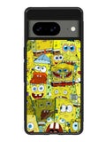 Spongebob Yellow Meme Collage Google Pixel 8A Case QC10437