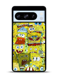 Spongebob Yellow Meme Collage Google Pixel 8 Pro Case QC10437