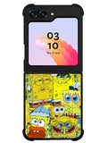Spongebob Yellow Meme Collage Samsung Galaxy Z Flip 5 5G 2023 Case OV10437