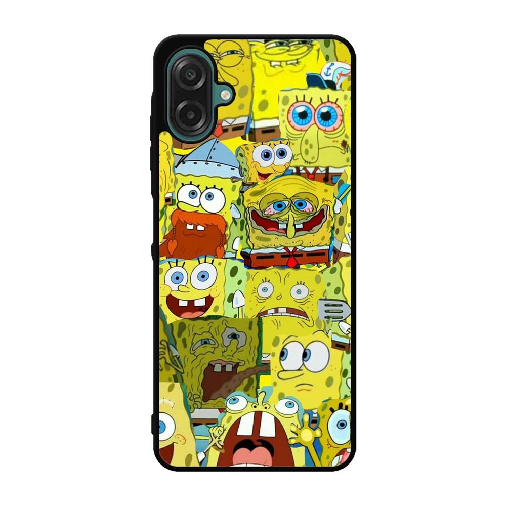 Spongebob Yellow Meme Collage Samsung Galaxy A07 Case QC10437