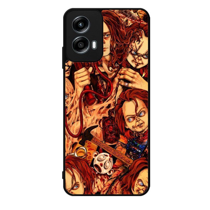 The Horror Club Chucky Chucky Doll Motorola Moto G Play 2024 Case OV10455