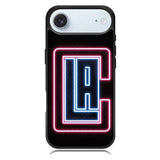 Los Angeles Clippers Neon iPhone 17 Air Case OV9370