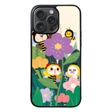 Bee animals flower NDK0134 iPhone 15 Pro Max Case