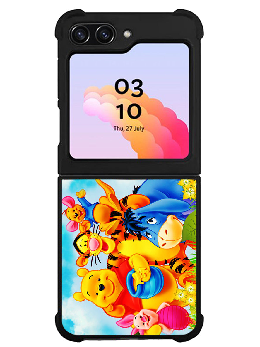 Winnie The Pooh Cartoon Samsung Galaxy Z Flip 5 5G 2023 Case