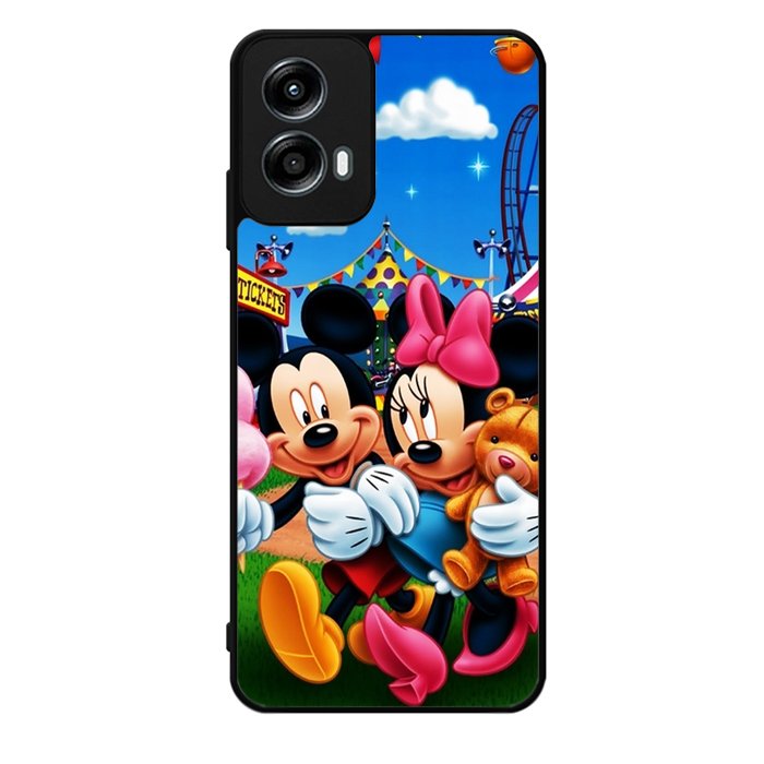 Mickey Mouse Wallpaper Motorola Moto G Play 2024 Case OV1485