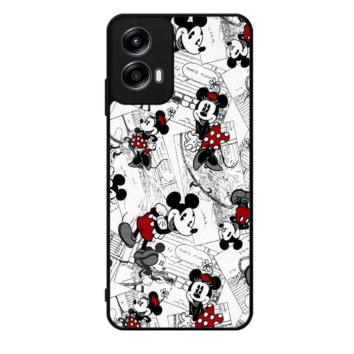 mickey mouse wallpaper Motorola Moto G Play 2024 Case OV3287