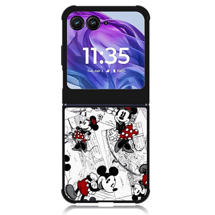 mickey mouse wallpaper Motorola Moto Razr Plus 2024 , Moto Razr+ 2024 Case OV3287