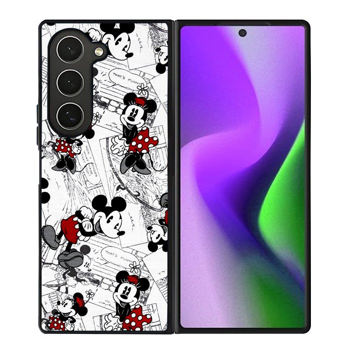 mickey mouse wallpaper Samsung Galaxy Z Fold 6 5G 2024 Case OV3287