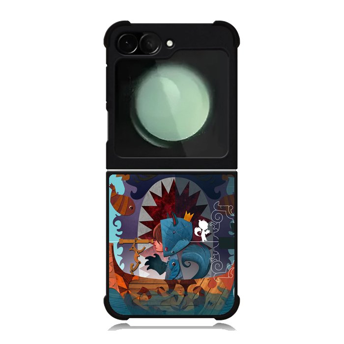 Where the Wild Things Are cartoon Wallpaper Samsung Galaxy Z Flip 6 5G 2024 Case OV1494