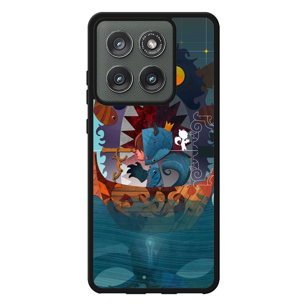 Where the Wild Things Are cartoon Wallpaper Motorola Moto Edge 2025 Case QC1494