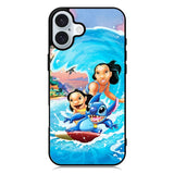 lilo stitch Wallpaper iPhone 16 Case QC1499