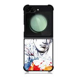 Superman Man Of Steel Painting Samsung Galaxy Z Flip 6 5G 2024 Case OV2301