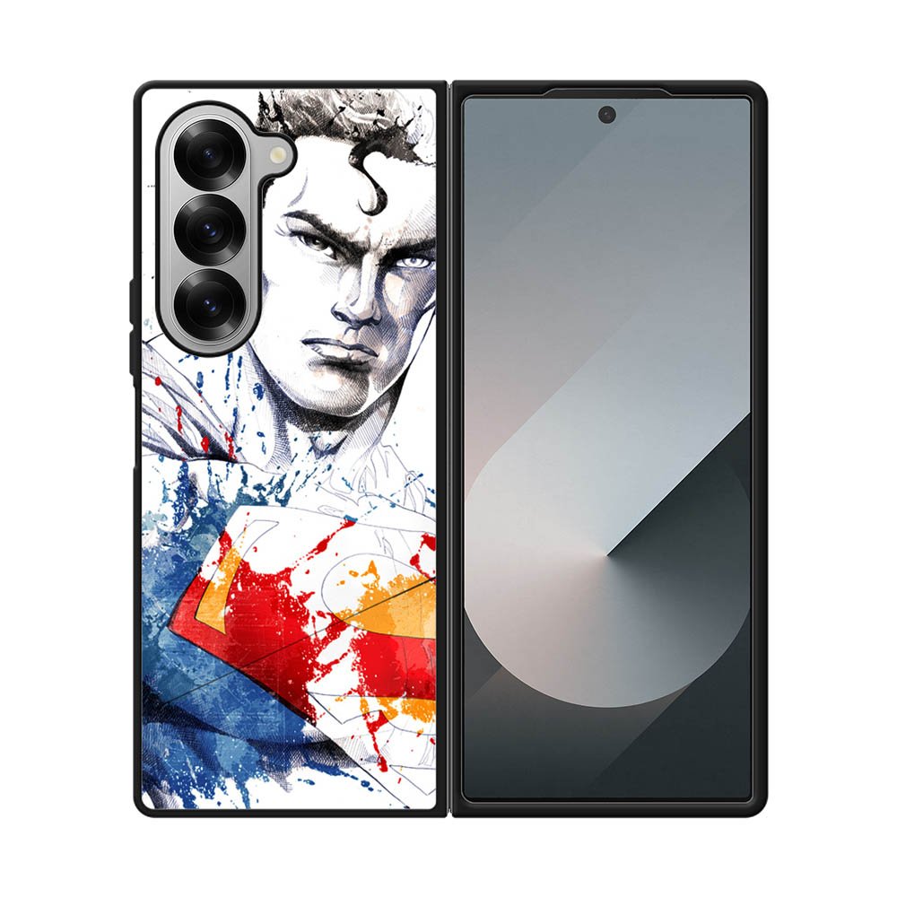 Superman Man Of Steel Painting Samsung Galaxy Z Fold 7 5G Case OV2301