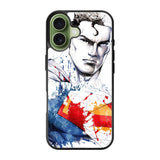Superman Man Of Steel Painting iPhone 17 Case OV2301