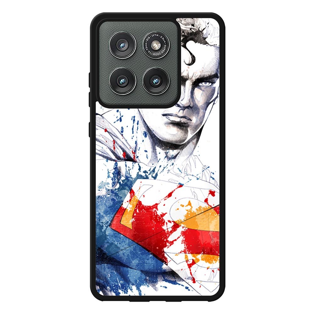 Superman Man Of Steel Painting Motorola Moto Edge 2025 Case OV2301