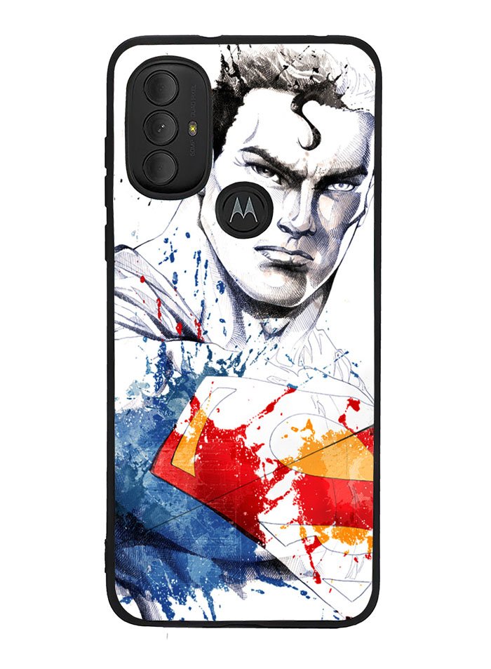 Superman Man Of Steel Painting Motorola Moto G Pure 2021 , Moto G Power 2022 Case OV2301