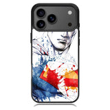 Superman Man Of Steel Painting iPhone 17 Pro Case RC2301