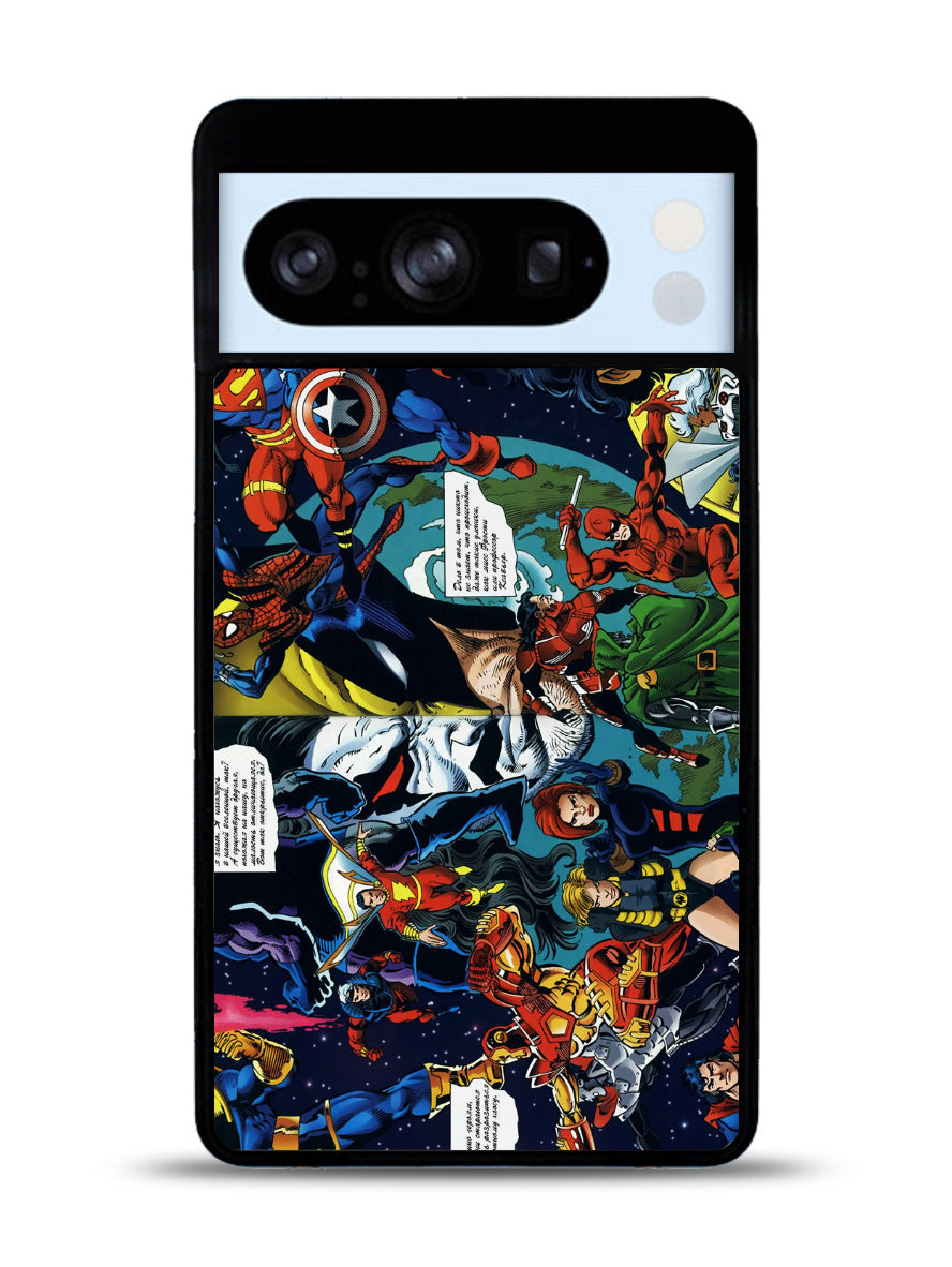 dc vs marvel Google Pixel 8 Pro Case QC4616
