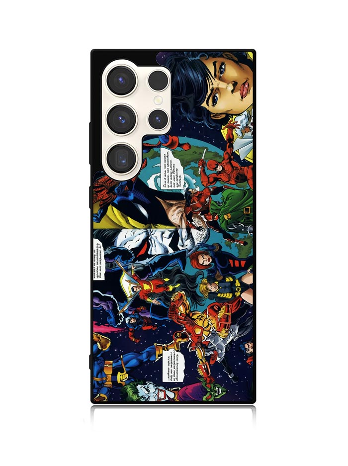 dc vs marvel Samsung Galaxy S25 Ultra 5G Case QC4616