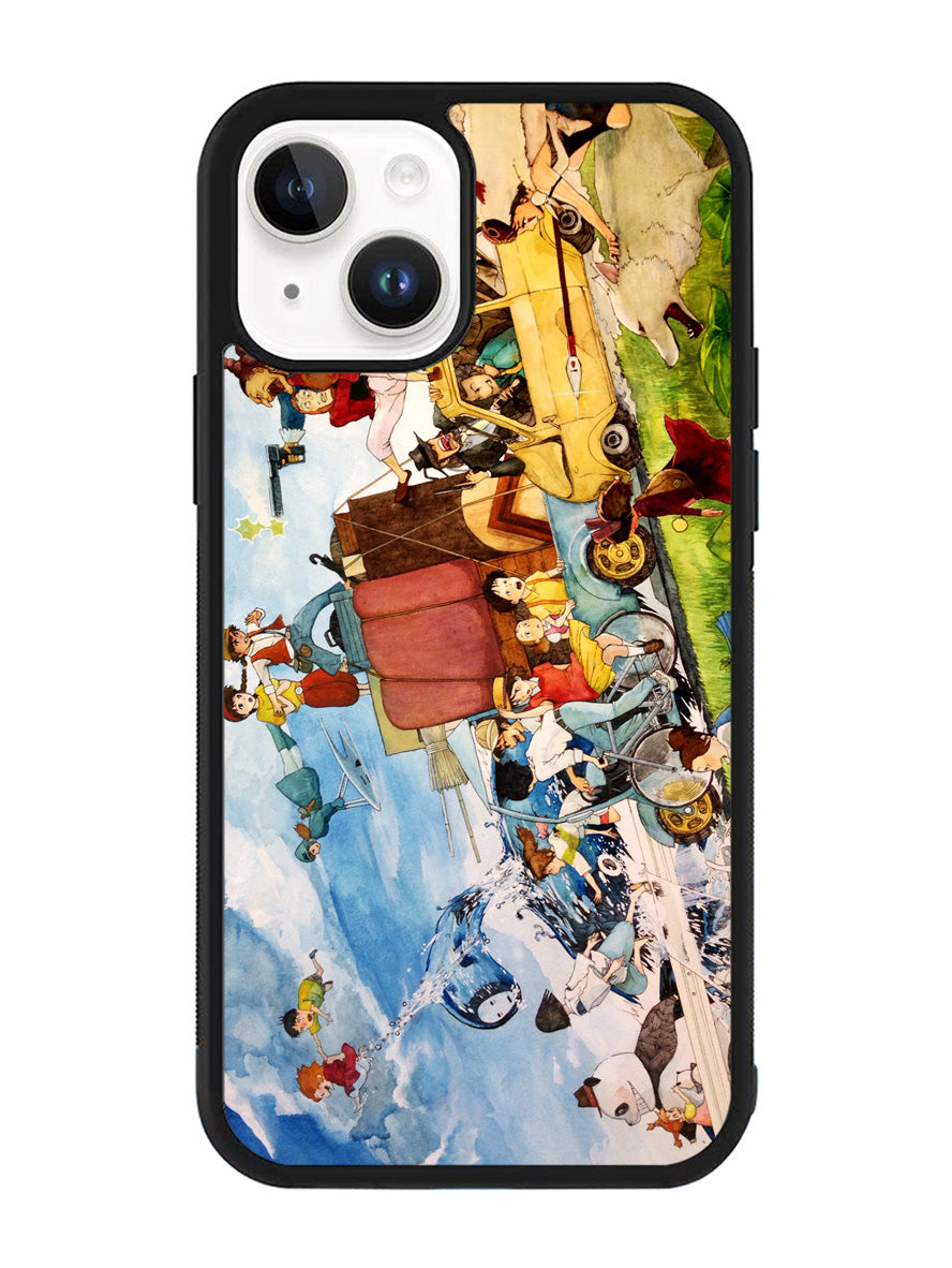 studio ghibli characters iPhone 15 Case OV1505