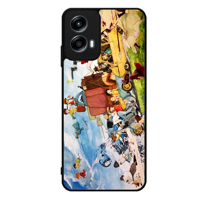 studio ghibli characters Motorola Moto G Play 2024 Case OV1505
