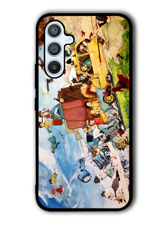 studio ghibli characters Samsung Galaxy A14 5G Case QC1505