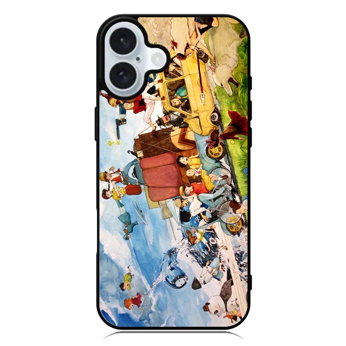 studio ghibli characters iPhone 16 Plus Case QC1505