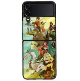 studio ghibli characters Samsung Galaxy Z Flip 4 5G 2022 Case