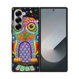 Little Colorful Owl Samsung Galaxy Z Fold 7 5G Case QC1511