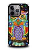 Little Colorful Owl iPhone 16 Pro Case OV1511