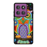 Little Colorful Owl Motorola Moto Edge 60 Pro Case QC1511