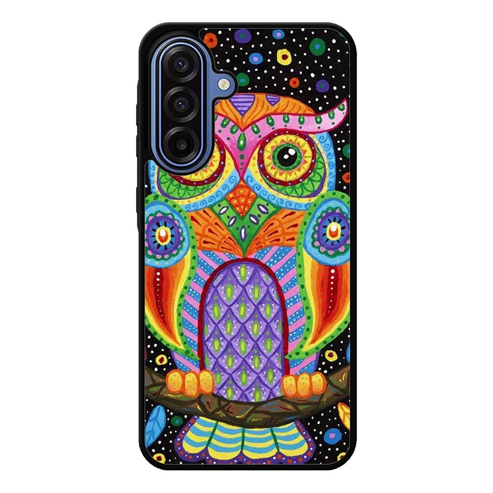 Little Colorful Owl Samsung Galaxy A17 Case QC1511