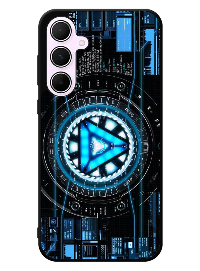 stark industries iron man Samsung Galaxy A35 5G Case