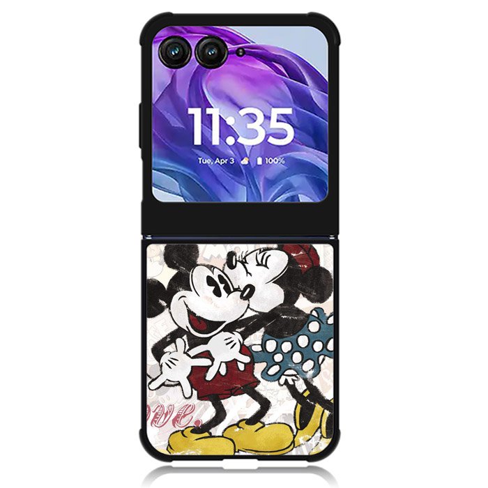 Vintage Disney Mickey Mouse Motorola Moto Razr Plus 2024 , Moto Razr+ 2024 Case OV2056