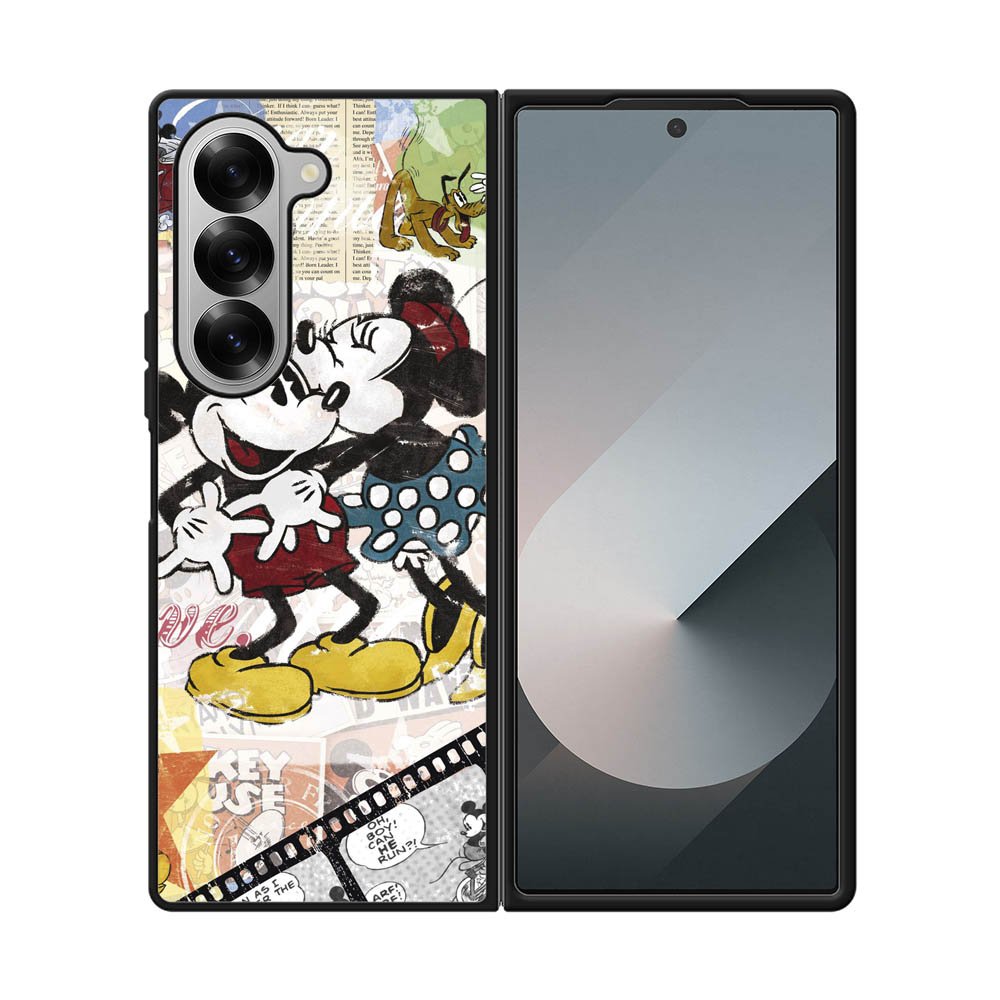 Vintage Disney Mickey Mouse Samsung Galaxy Z Fold 7 5G Case QC2056