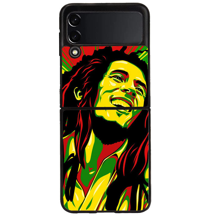 Bob Marley Samsung Galaxy Z Flip 4 5G 2022 Case