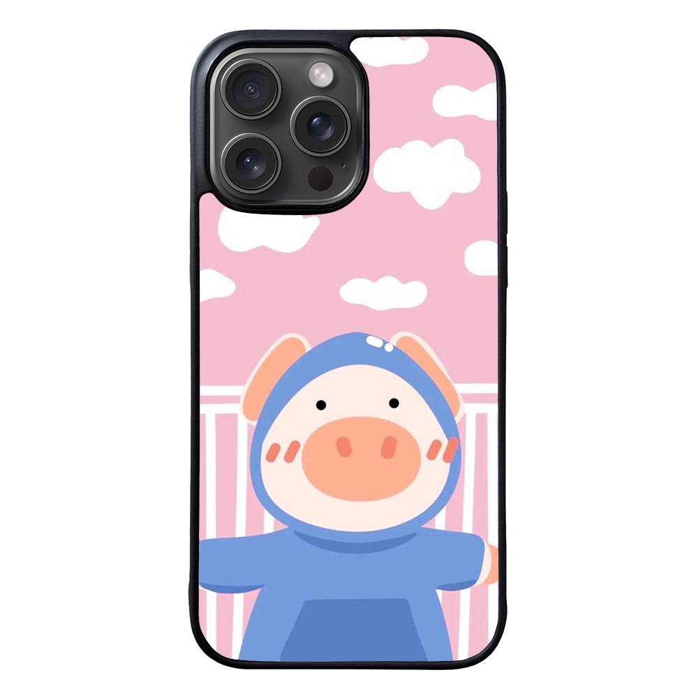 Animals pig FLN0030 iPhone 15 Pro Max Case