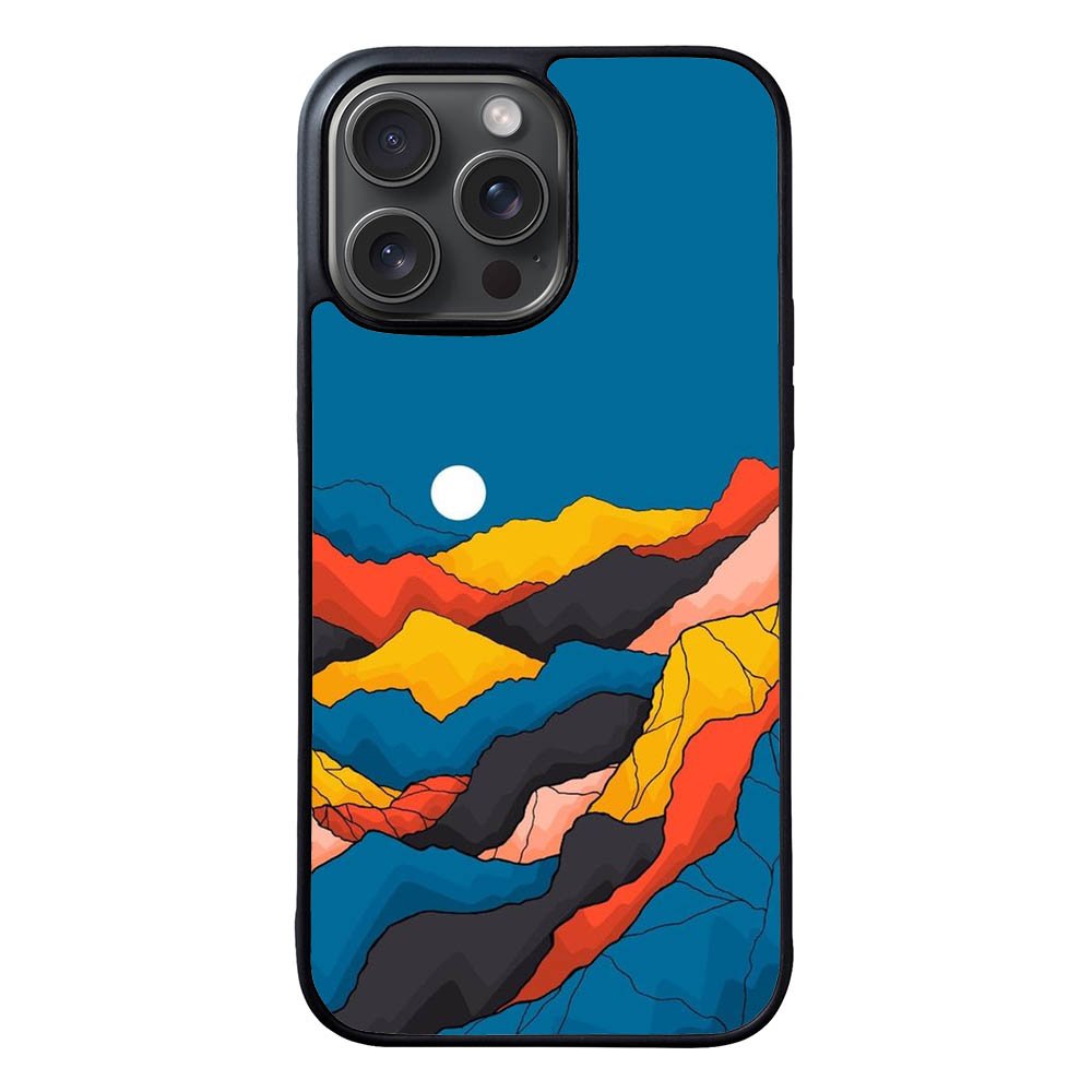Montain abstrac FLN0043 iPhone 15 Pro Max Case