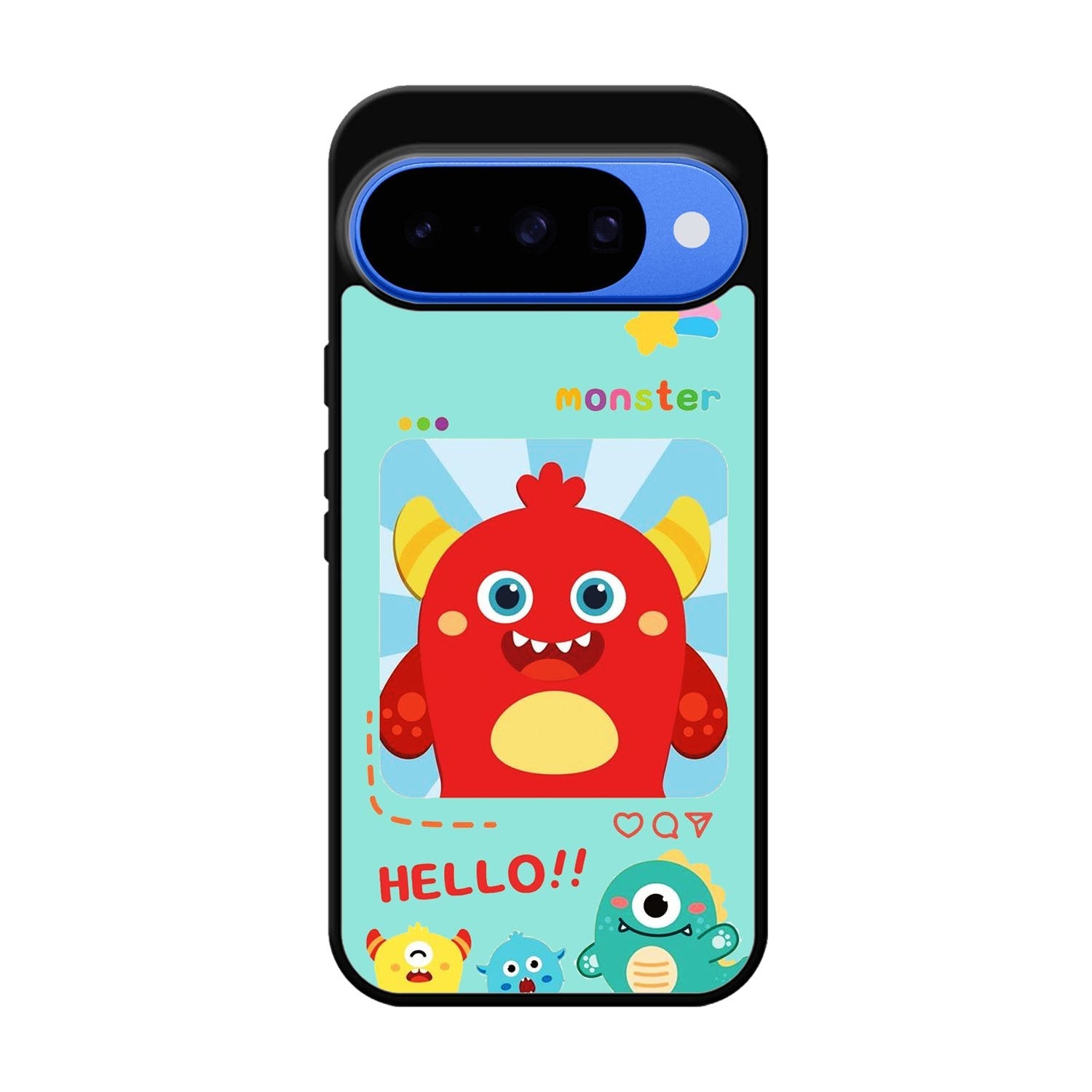 Hello monster FLN0100 Google Pixel 10 Case