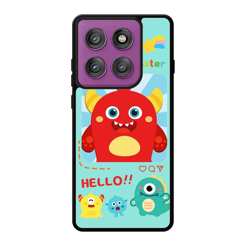 Hello monster FLN0100 Motorola Moto Edge 60 Pro Case
